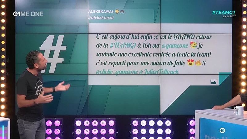 GameOne - habillage émission