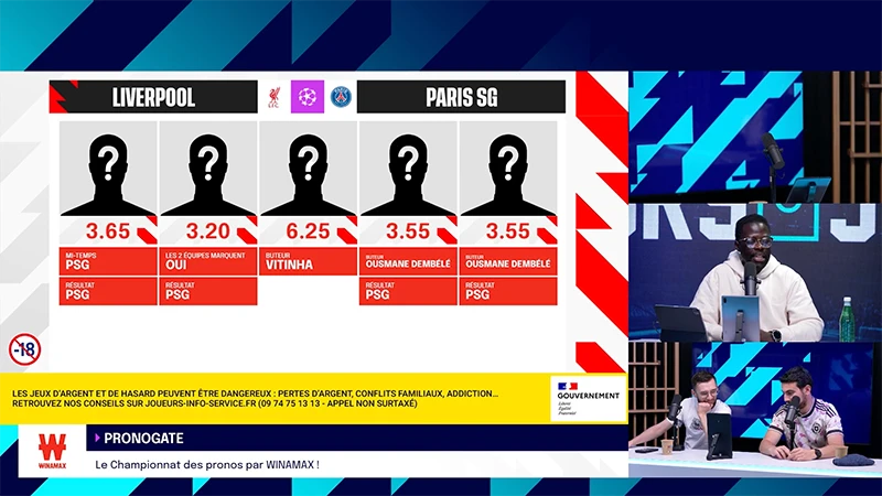 HorsJeu - débrief foot avec tableaux et stats